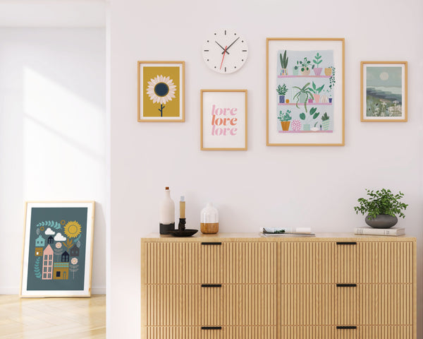Colourful Plant Shelfie