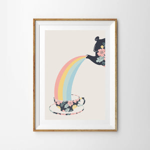 Tea is my Rainbow - Tulip House Studio