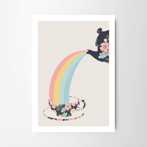 Tea is my Rainbow - Tulip House Studio