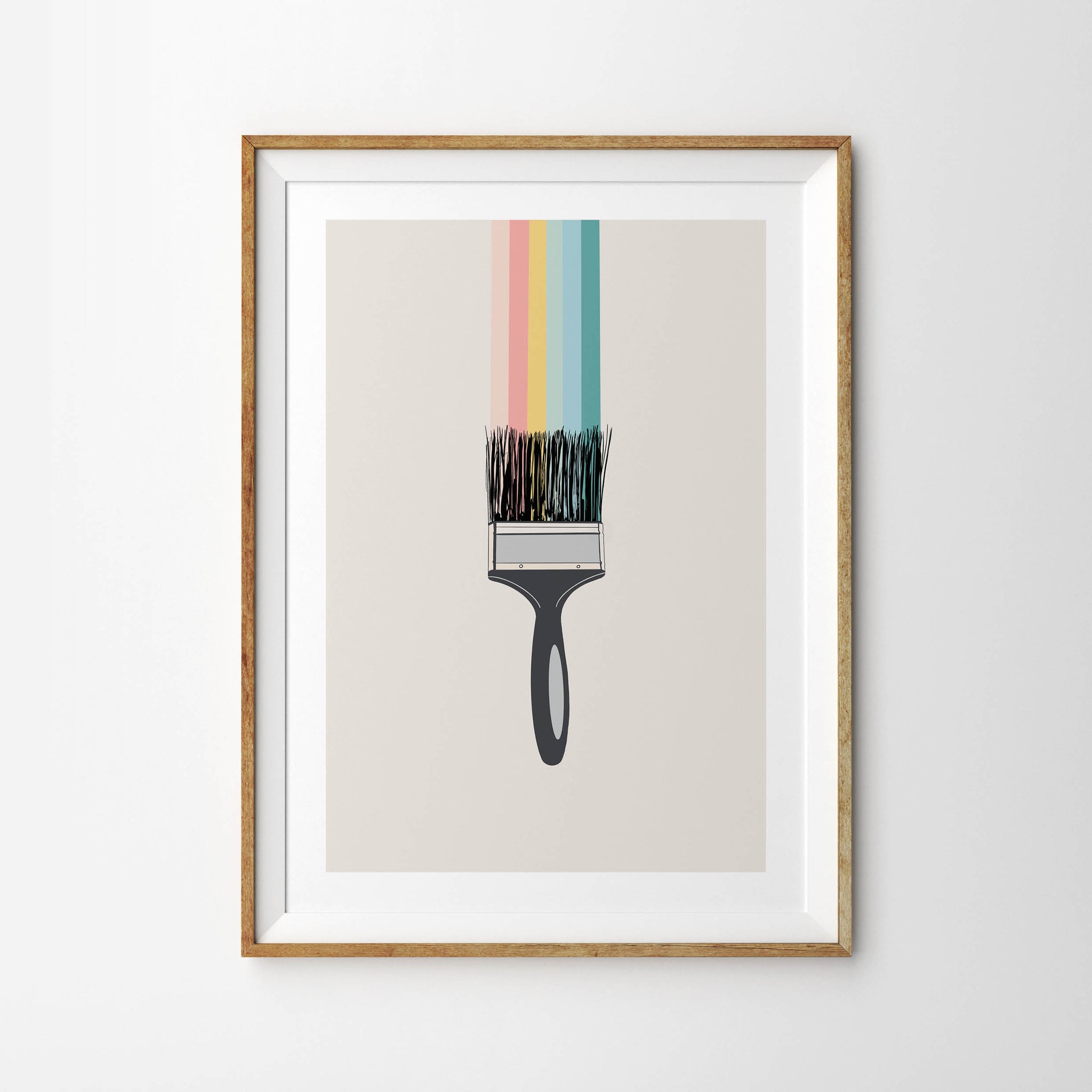 Rainbow Colour Paint - Tulip House Studio