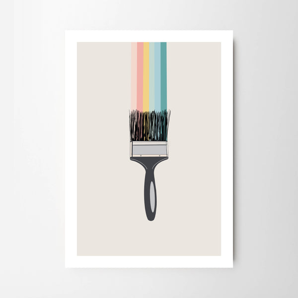 Rainbow Colour Paint - Tulip House Studio