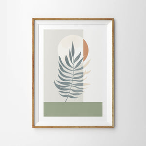 Tranquil Palm Fern Leaf - Tulip House Studio