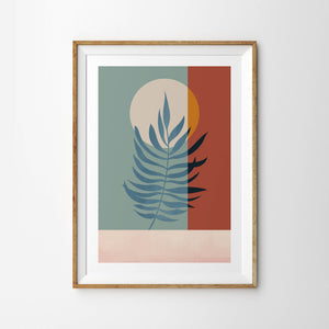Rusty Palm Fern Leaf - Tulip House Studio