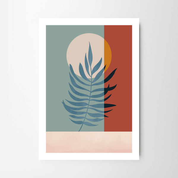 Rusty Palm Fern Leaf - Tulip House Studio