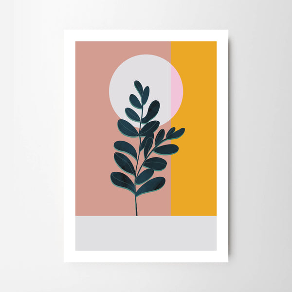 Mustard Sunset Eucalyptus Stem - Tulip House Studio