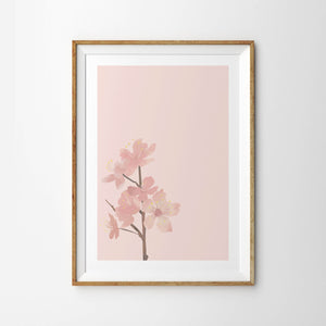 Spring Pink Cherry Blossom - Tulip House Studio