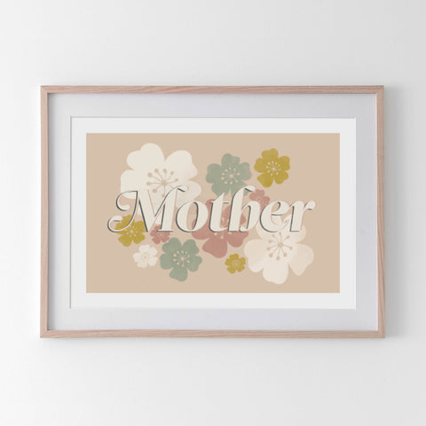 Mother Floral Background - Tulip House Studio