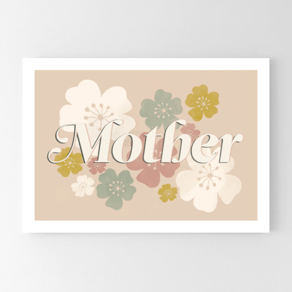 Mother Floral Background - Tulip House Studio