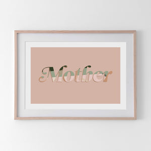 Mother Abstract Texture - Tulip House Studio