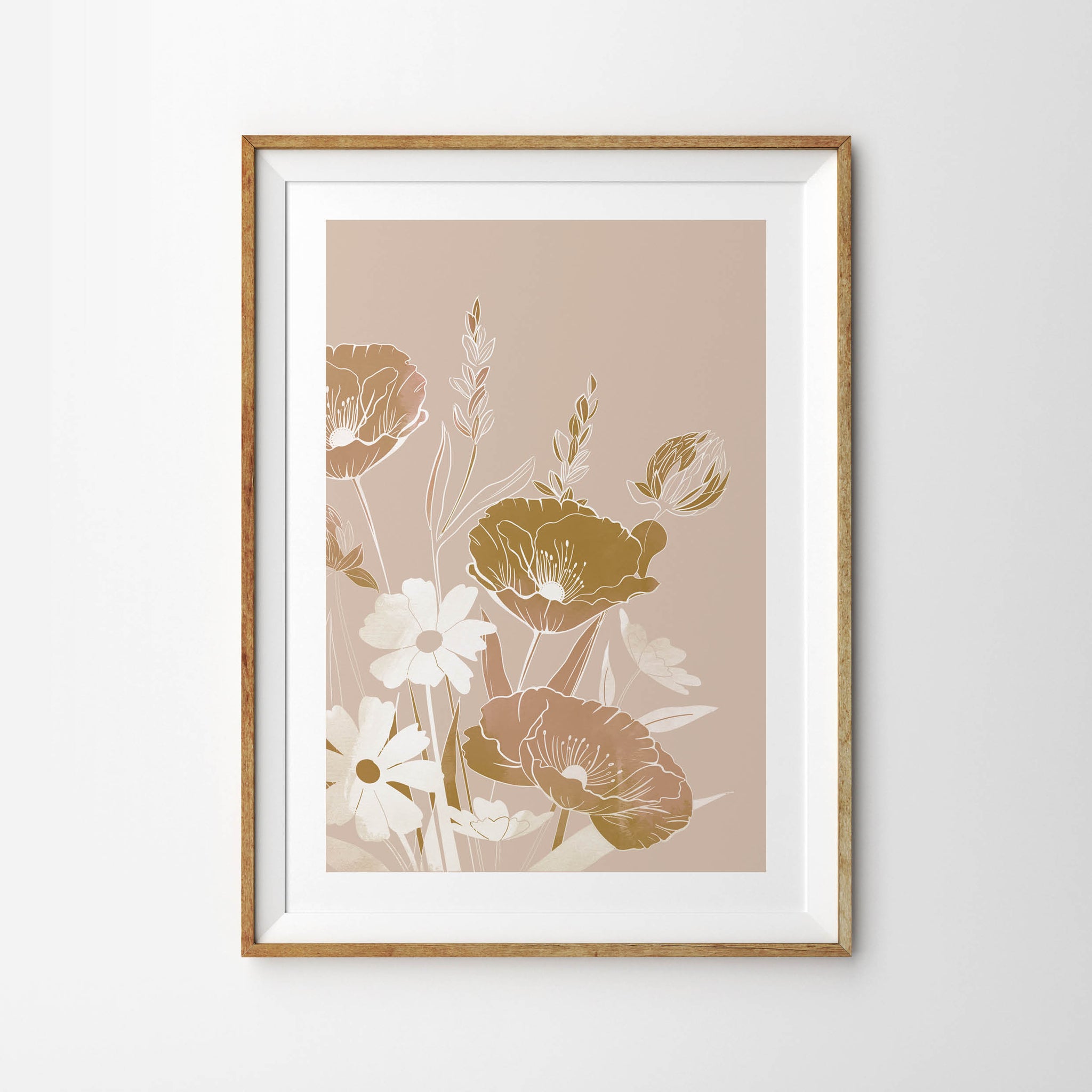 Autumnal Textured Flower Bouquet - Tulip House Studio