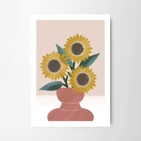 Late Summer Sunflowers - Tulip House Studio