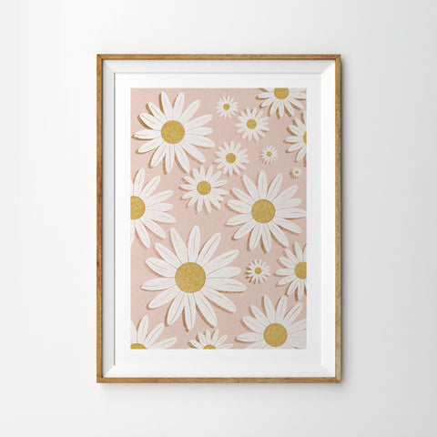 Springtime Daisy Pattern - Tulip House Studio