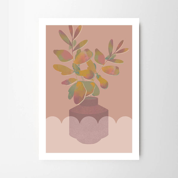 Autumn Leaves in Vase