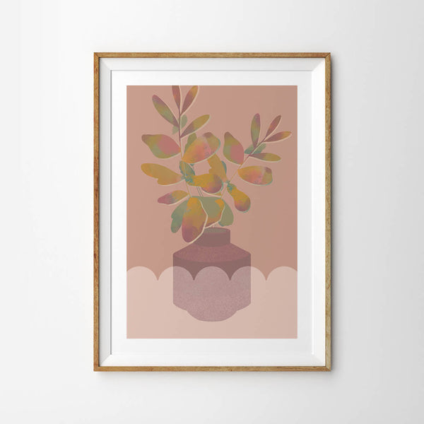 Autumn Leaves in Vase