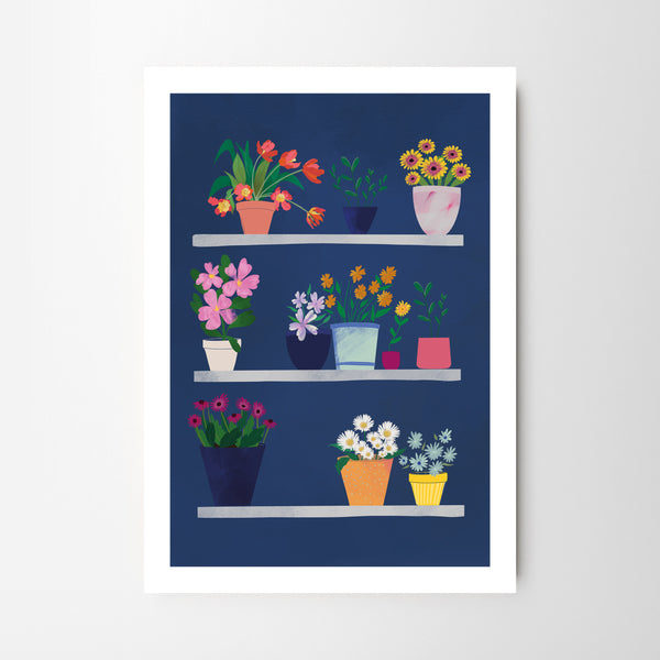 Colourful Flower Plant Shelfie