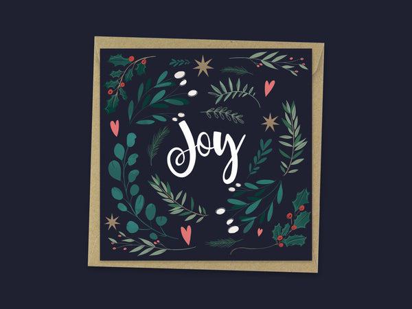 Box of 8 Square Christmas Cards