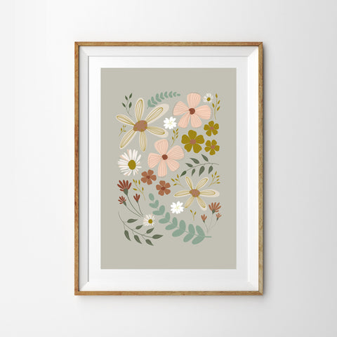 Natural Floral Composition